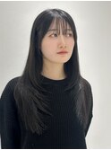 レイヤーカット/顔まわりレイヤー/美髪