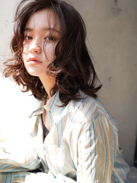 ユニ バイ ミリィ 四日市(uni by mily) 髪質改善×春カラー×ミディアムレイヤー