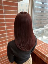 ルーム シンサイバシ(room shinsaibashi) 艶めくボルドールビーで叶える、可愛い暖色カラー
