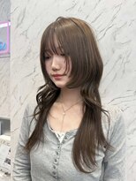 ドットニュー 横浜店(dot.nyu)&nbsp;【Wカラー×ハッシュカット】韓国/韓国ヘア/横浜/横浜駅/学割