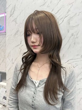 ドットニュー 横浜店(dot.nyu) 【Wカラー×ハッシュカット】韓国/韓国ヘア/横浜/横浜駅/学割