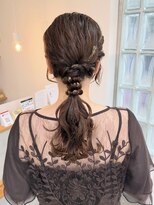 アト(Ato.) 金箔×ローポニーhair arrange【向】【Ato.明石】