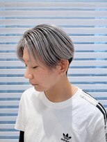 アンチェ(Anche) バレイヤージュ×ホワイトシルバー