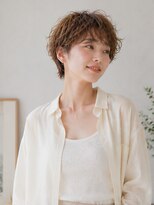 きいろのゾウ&nbsp;マッシュウルフ/ハイトーンカラー/くせ毛風パーマ