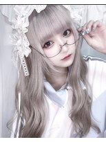 ビューティ スタジオ モッズ 渋谷(beauty studio M.O.D shibuya)&nbsp;シルバーロング