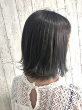 コピーヌ 高田馬場店(Copine) 外ハネミニマムボブ×フォギーグレージュ☆