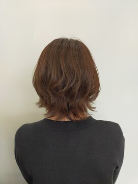キュウヘアー(KYUU HAIR) ミディアム×美人ウルフ