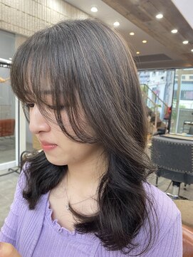 クロムス(clomus) 【clomus】ミディアム韓国レイヤー