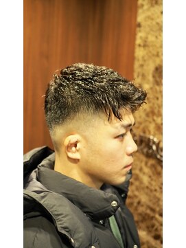 ヒロギンザ 浜松町店(HIRO GINZA) [hiro ginza]濡れパンスキンフェード 浜松町/大門/床屋/散髪