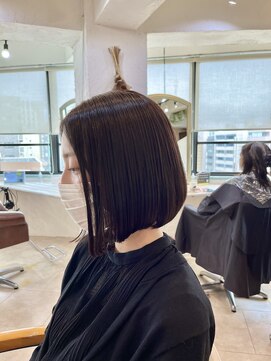 ロストシティ 横浜(LOST CITY) 前下がりボブ