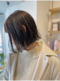 カジュアルな外ハネボブ/切りっぱなしボブ【AND CHILL渋谷】