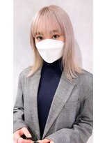 ランズサンズ 表参道(runsuns)&nbsp;グレージュカラー/ココアベージュ/ボブウルフ[表参道駅]