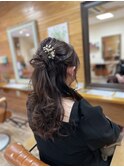 ヘアアレンジモテ髪ドレスヘア20代30代40代