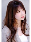 【札幌/impression佐藤】大人ピンクブラウンカラー