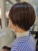 スタイル 成城学園前(STYLE) 耳かけショートボブ　絶壁解消ヘア　クビレショート３