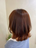 サロン ド ラプワ(Salon de Lapre) オレンジブラウン♪