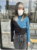 デザインカラーブラック×シースルーグレー