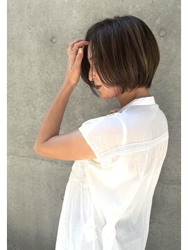 レスピア 銀座中央通り店(Respia) 大人可愛いショートボブ【銀座/有楽町】30代40代50代