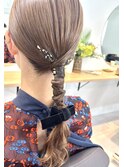 【手ぶらでok~飾り付き】組み合わせ自由ヘアアレンジ　satsuki
