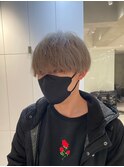 【川辺晴加】ケアブリーチカラーでつくるハイトーンマッシュ