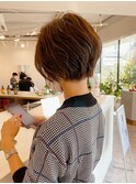ショートレイヤー/ヘアアレンジ