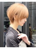 丸み美人ショート/20代30代40代/表参道【西村 公孝】