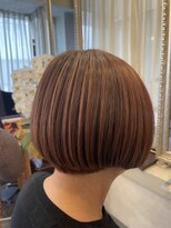 サーティエイト(38)&nbsp;大人仕立て丸みショートボブ/くびれショート/ボブ/髪質改善/元町