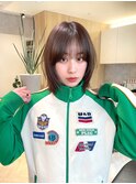 ボブウルフレイヤーボブくびれボブレイヤーカットブリーチなし