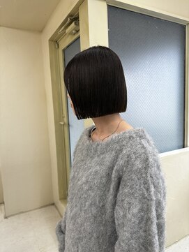 ニコ トウキョウ 渋谷(nico TOKYO) ボブ/切りっぱなしボブ/タッセルボブ/ミニボブ/縮毛矯正