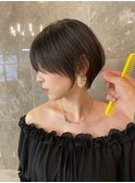 イメチェン/ハッシュカット/フルバング/似合わせカット/自由が丘