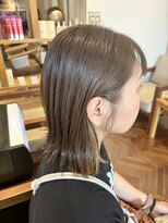 リシェールグリーン 越谷花田店(RICHAIR GREEN)&nbsp;デザインカラー/レイヤーカット/ウェットヘア/オリーブベージュ