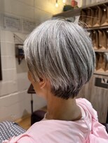 チアー ヘアリラクゼーション(cheer HAIRRELAXATION)&nbsp;グレイヘアショート