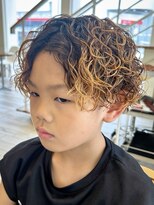 クラップス 横須賀中央店(CLAPS)&nbsp;センターパートツイストスパイラルパーマ刈り上げメンズパーマ