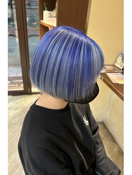 リアンドコー(Re&co) mai/ブルーアンブレラ/ケアブリーチ/個性派