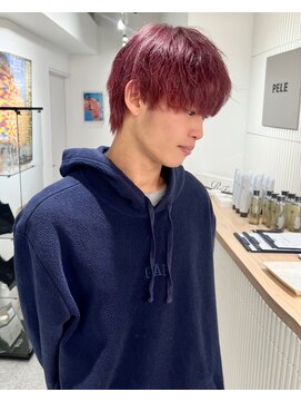 メンズペレ 渋谷(MEN'S PELE) ニュアンスパーマ/韓国マッシュ/スパイキーショート/渋谷