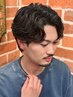 シンプルカット＋白髪ぼかし　￥8800→￥7260＜理容室＞【新橋】