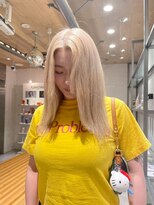 アンド 岡山倉敷店(And)&nbsp;white beige/ハイトーン/ケアブリーチ/ダブルカラー