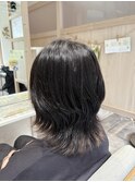 ダウンパーマ×ウルフ