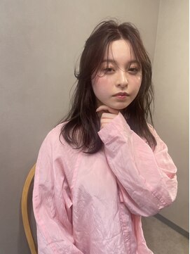 ナンバー 博多(Number) ふんわりピンクブラウンカラー