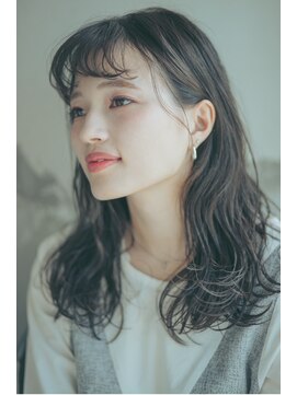 ヘアラウンジ アンリオ(hair lounge an rio) ナチュラルウェットな柔らかミディ