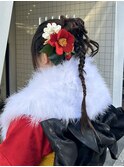 【chome】成人式ヘアセット