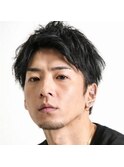 Men'sカット/学割U24カットカラー/眉毛/ニュアンスパーマ/新越谷