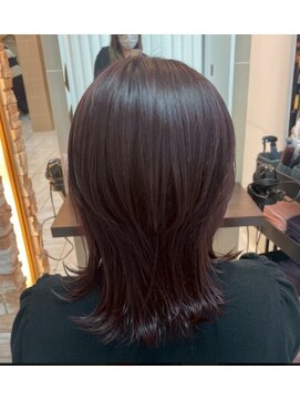 ルページ 千葉(lpage) 髪質改善/顔周りレイヤーカット/グレージュ[千葉/千葉駅]