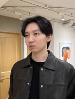 ローレン(LOREN)&nbsp;ベリーショート/ダークアッシュ/ニュアンスパーマ/韓国マッシュ