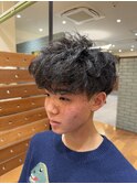 シャドウパーマ×フェザーパーマ 2wayスタイル