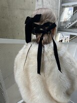 バイユアオウンフラワーズコロンカバ(buy your own flowers : kava)&nbsp;ヘアセット◎くるみちゃんヘア×ベージュカラーで垢抜けヘア