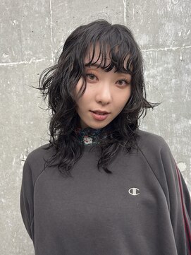 オーン 渋谷(OOn) レイヤーウルフパーマ