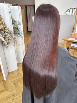 アンベリー(embellie)の写真/トリートメント多種◎髪のお悩みを解決!”髪質改善”で、指通りなめらかなうる艶美髮へ導きます◎