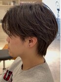 毛流れセンターパート