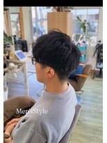 ヘアアトリエ ナイン(hair atelier nine)&nbsp;刈り上げセンターパート/波巻きツイストスパイラル/福島市